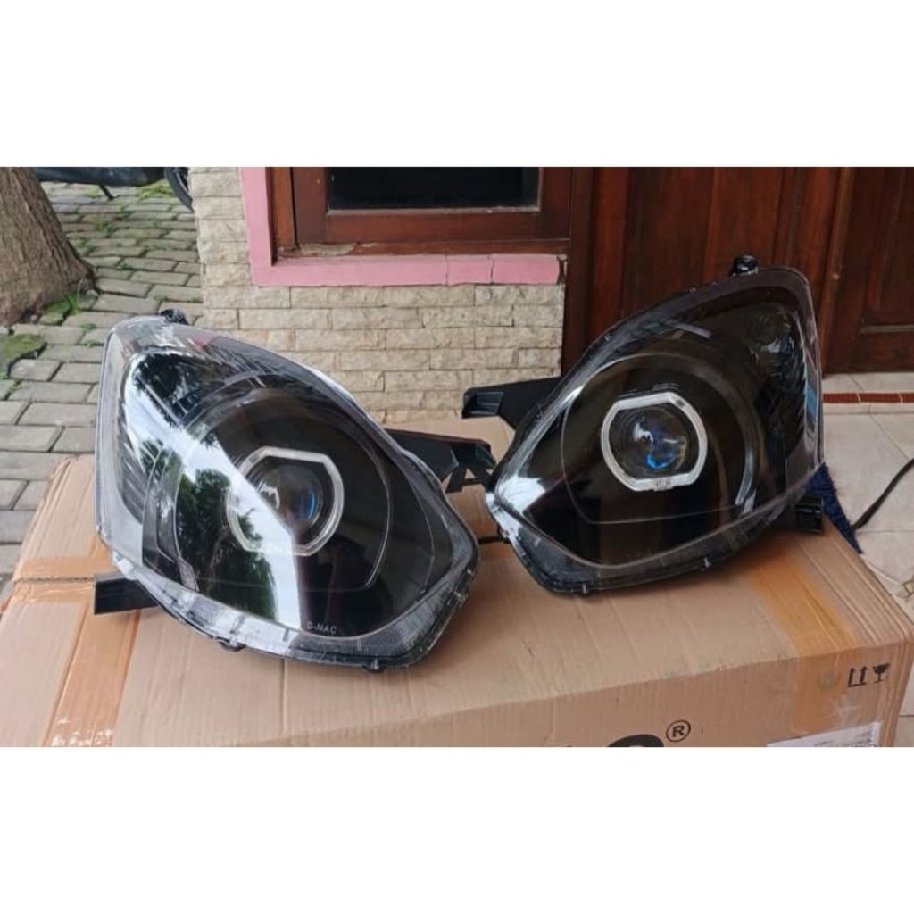 Headlamp Agya Ayla Lama Custom Biled