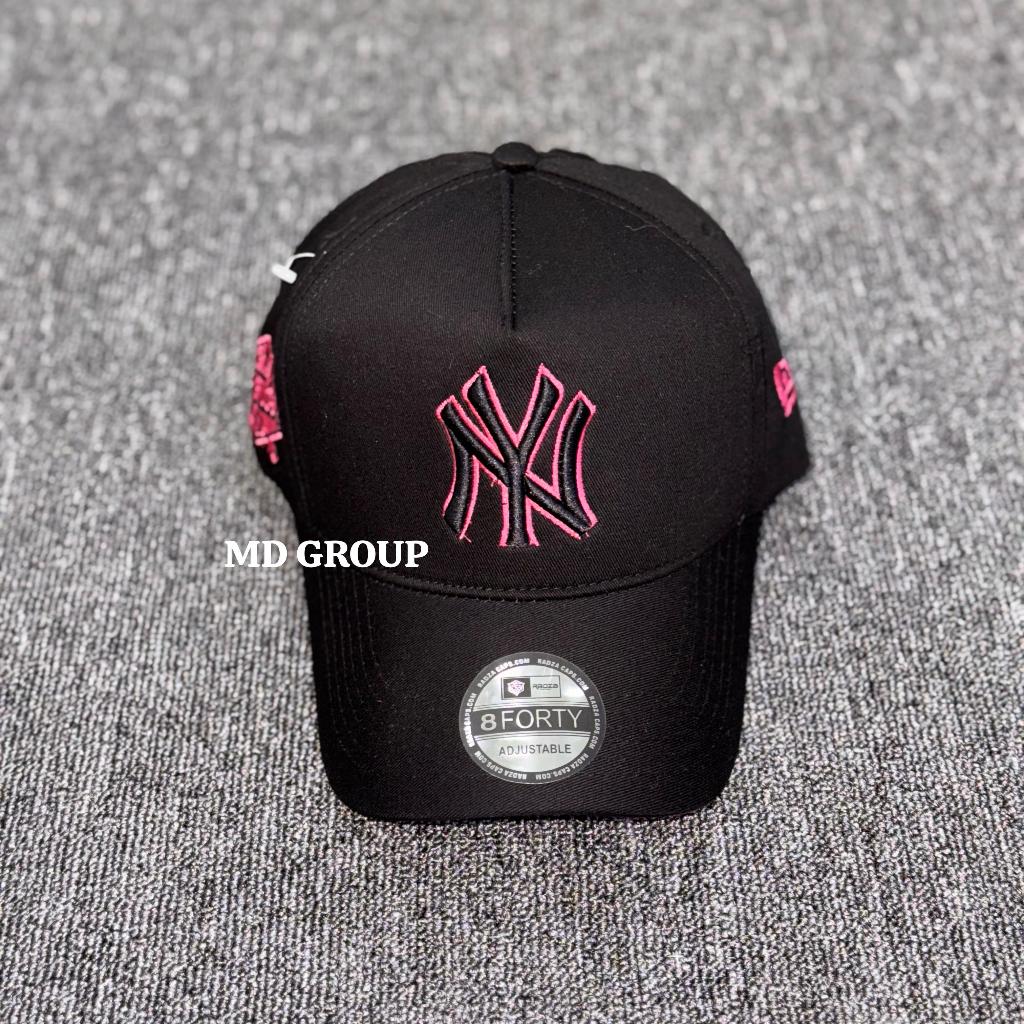 "Topi New York 8Forty Hitam Pink | Topi Pria Wanita Kekinian"
