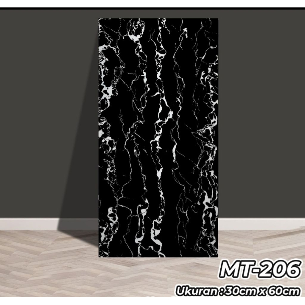 Wallpaper Dinding VINYL Marble 30 x 60 cm Wallpaper Granit Keramik Sticker  Wallpaper Premium Pvc Ka