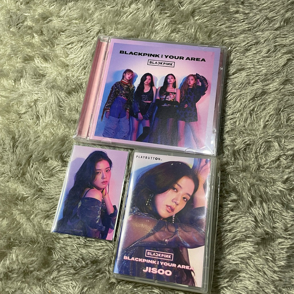 Jisoo Japan Photocard JP Blackpink - bookmark DDD D4 Album IYA In your Area poca