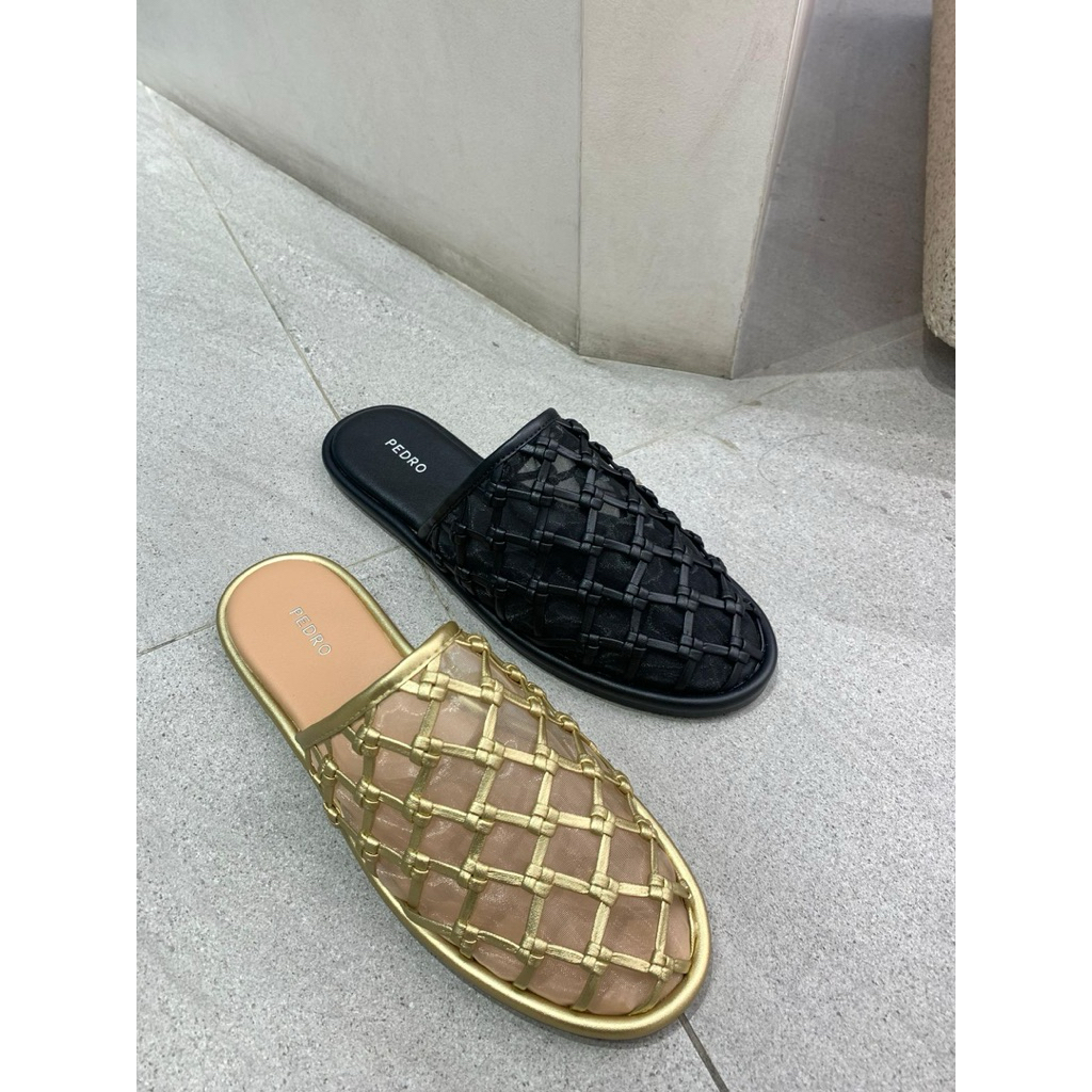 Sandal wanita slip on Pedro original
