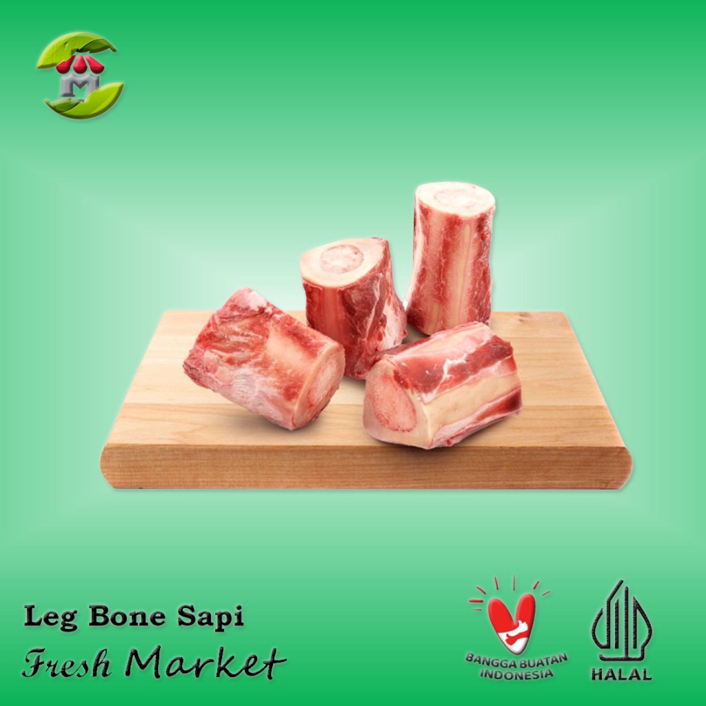 

[JAKPUS] Leg Bone Tulang Sumsum Sapi Pack 900gr - 1kg