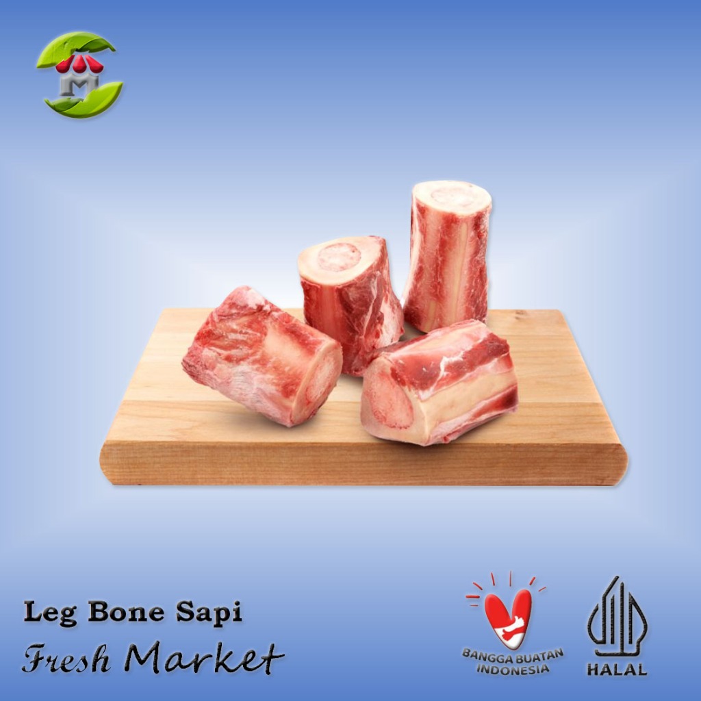 

[BOGOR] Leg Bone Tulang Sumsum Sapi Pack 900gr - 1kg