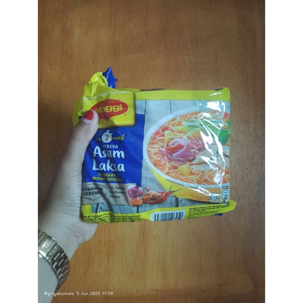 

Mie tomyam isi 5 pcs