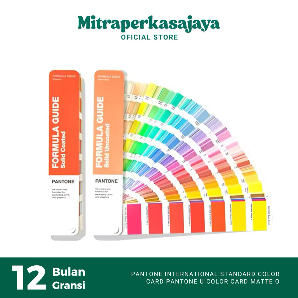 

PANTONE Color Guide Card International Standard Matte Warna