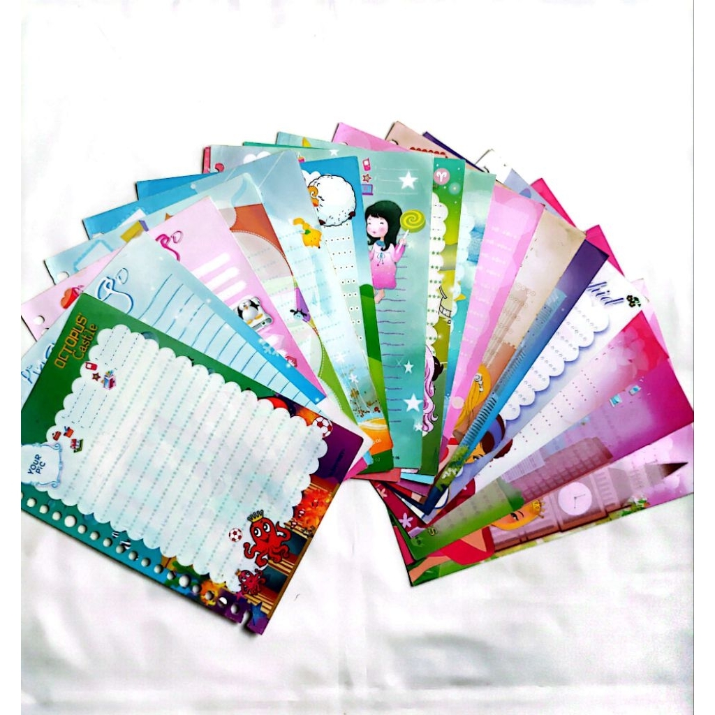 (HARGA PER LEMBAR)(DEFFECT) Kertas Binder Harvest / Kertas Binder A5 / Kertas File - Deffect Harvest