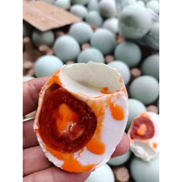 Telur Asin Matang Campuran Umpan Pancing / Telur Asin Brebes Masir Dan Berminyak / Telur Asin Masir 