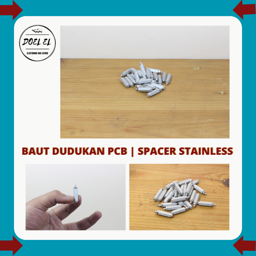 BAUT DUDUKAN PCB | BAUD SPACER STAINLES 3CM