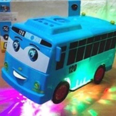 Model baru  Mainan truk oleng mainan tayo oleng IMPORT dancing robot mobil bus tayo ada lampu dan mu