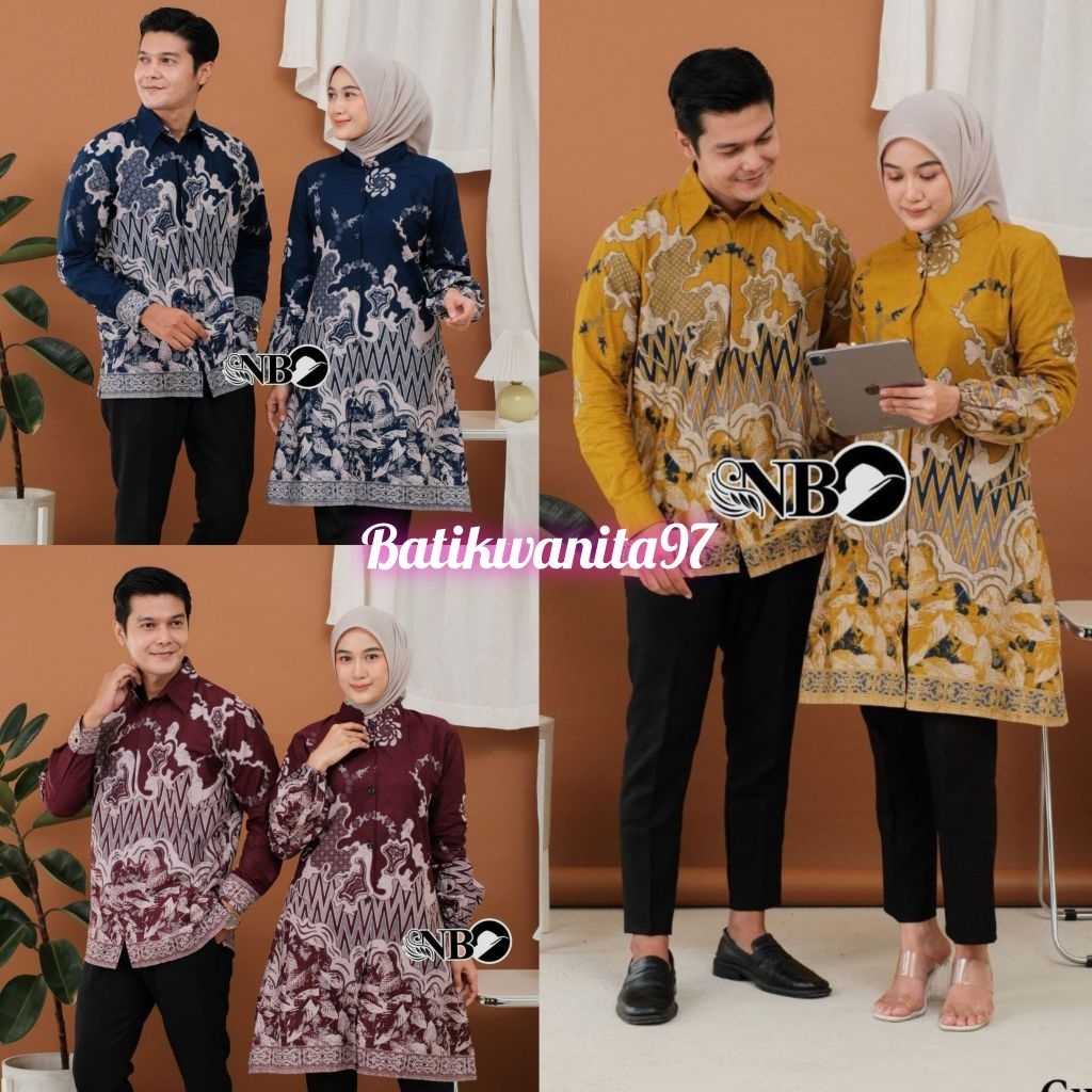 BAJU TUNIK - BATIK TUNIK ZIPPER DEPAN LENGAN PANJANG - BATIK TUNIK WANITA TERBARU TUNIK MODERN - TUN
