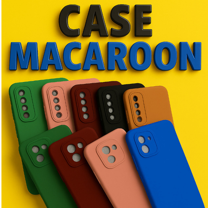 CASE SILIKON SOFTCASE MACARON ALL TYPE HP