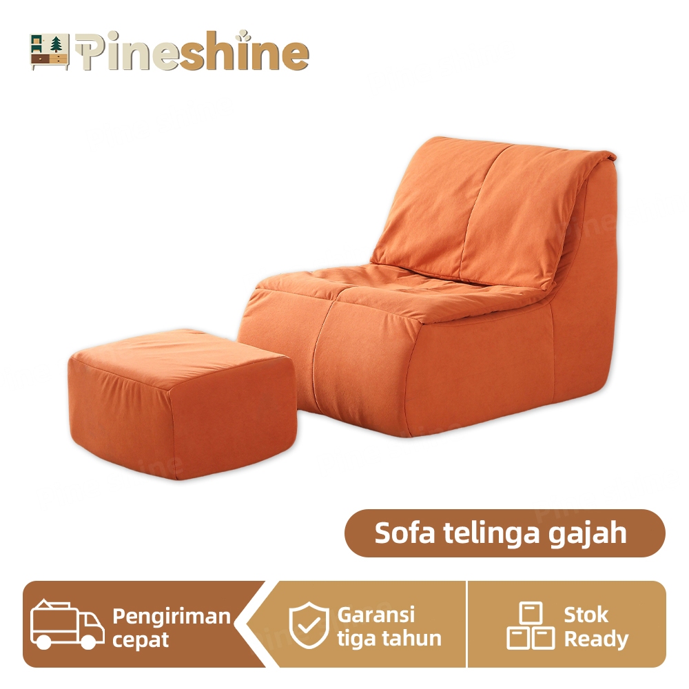 Sofa Nordic Kamar Tidur/Sofa Santai/Sofa Tunggal Minimalis/Sofa Bed/Sofa Empuk Dengan Sandaran Kaki/