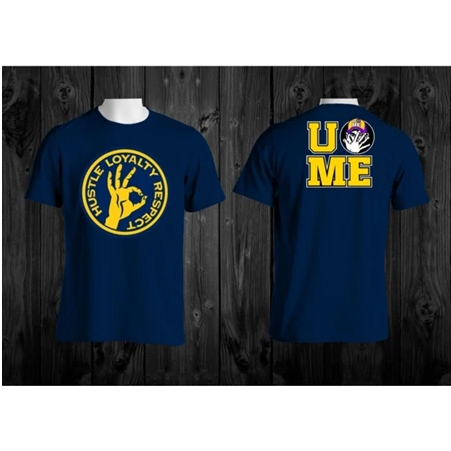 T-Shirt WWE Kaos John Cena Hustle Loyalty