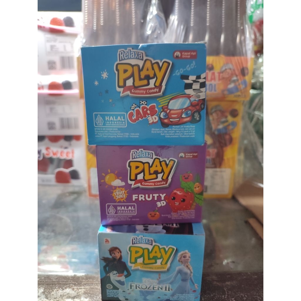 

Relaxa Play Gummy Candy Isi 12 pcs