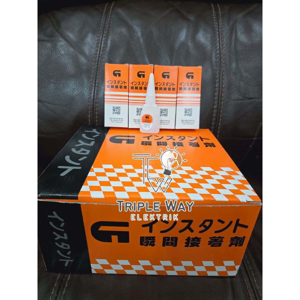 

Lem G (gajah) original / Lem korea super lengket / Lem serbaguna harga per 50pcs / 1 kotak