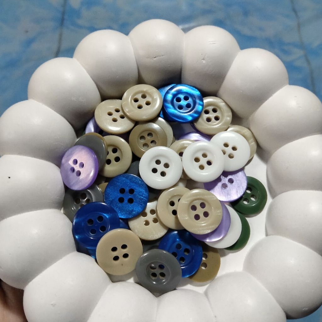 Kancing Kemeja / Kancing Baju Hem Besar