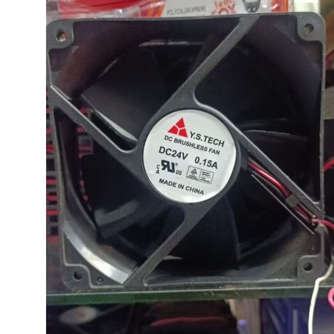 Kipas fan dc 24v 12 x 12  cm