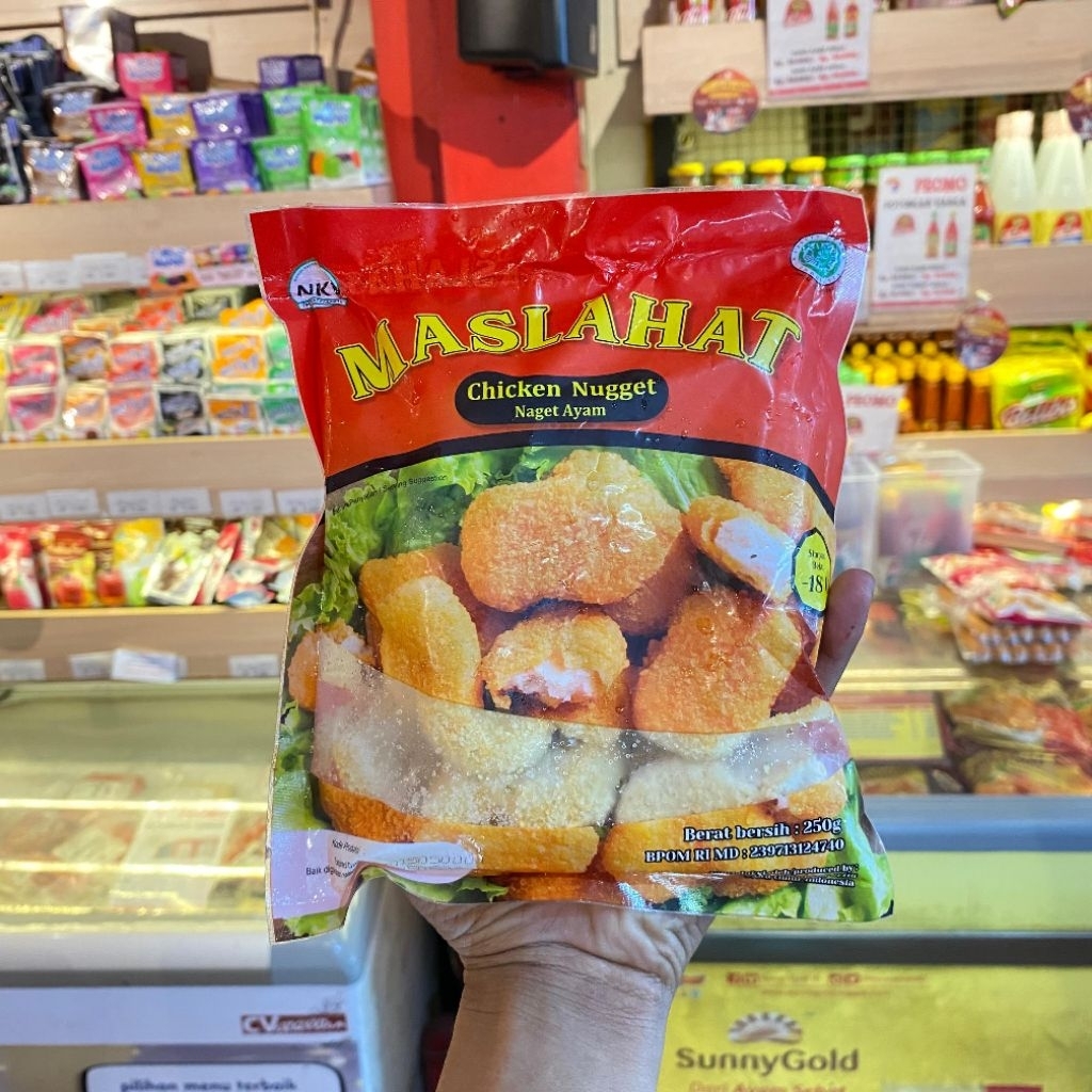 

MASLAHAT - CHICKEN NUGGET 250 GR