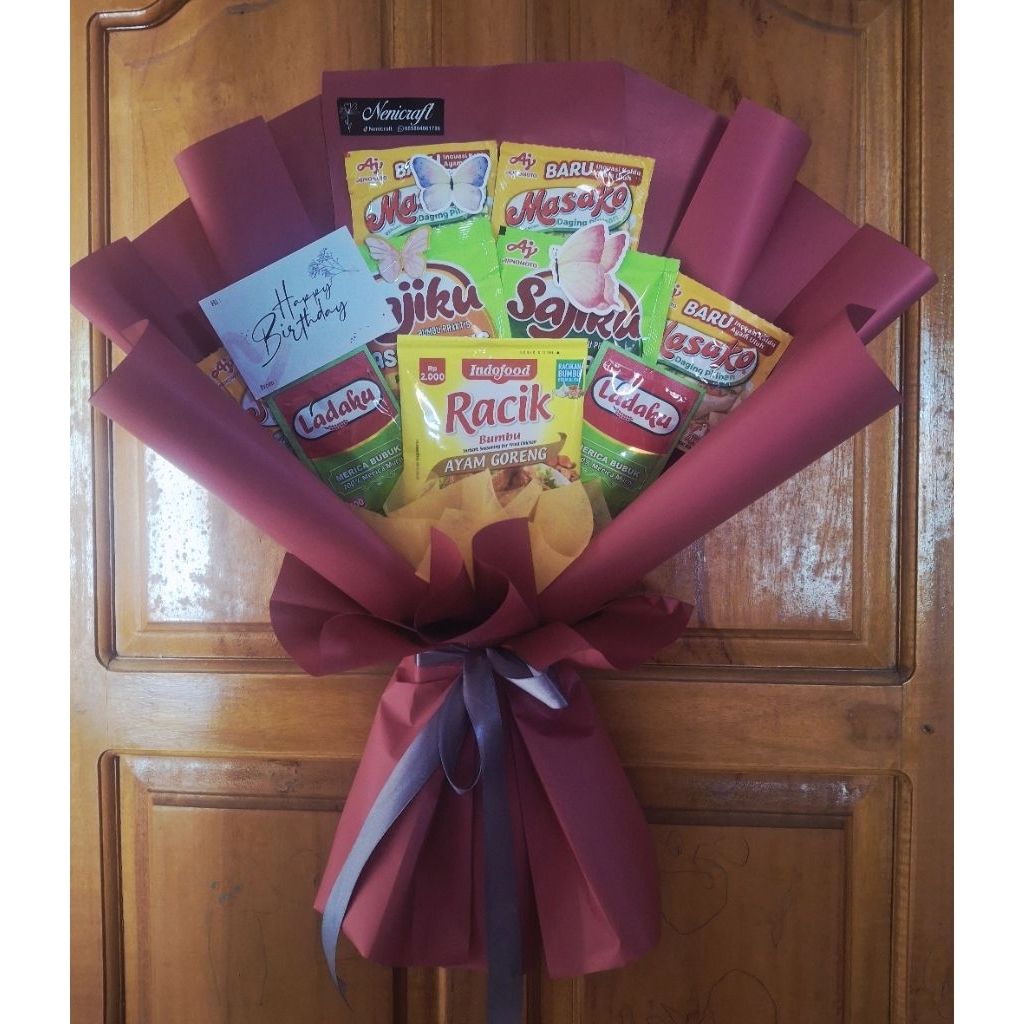 

Buket Bumbu dapur/Buket hari ibu