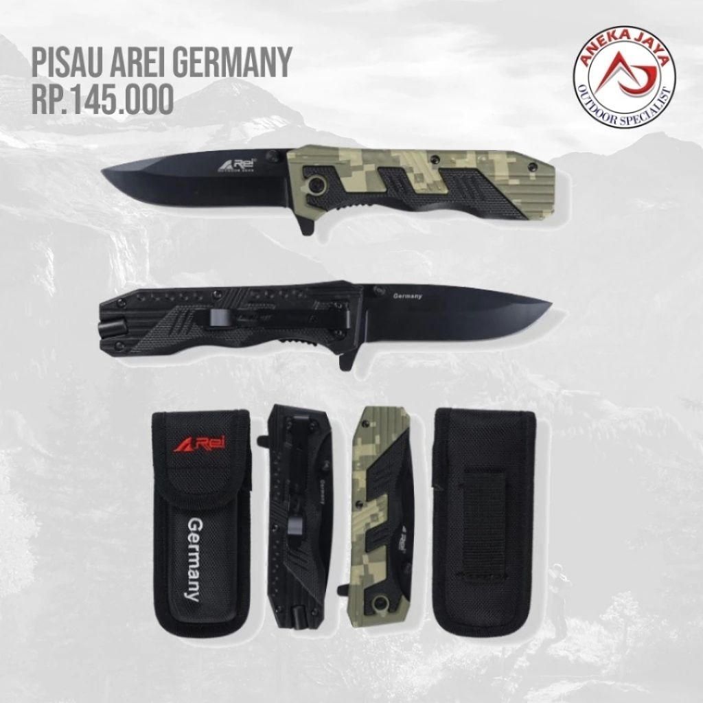 Pisau Germany Knife Arei