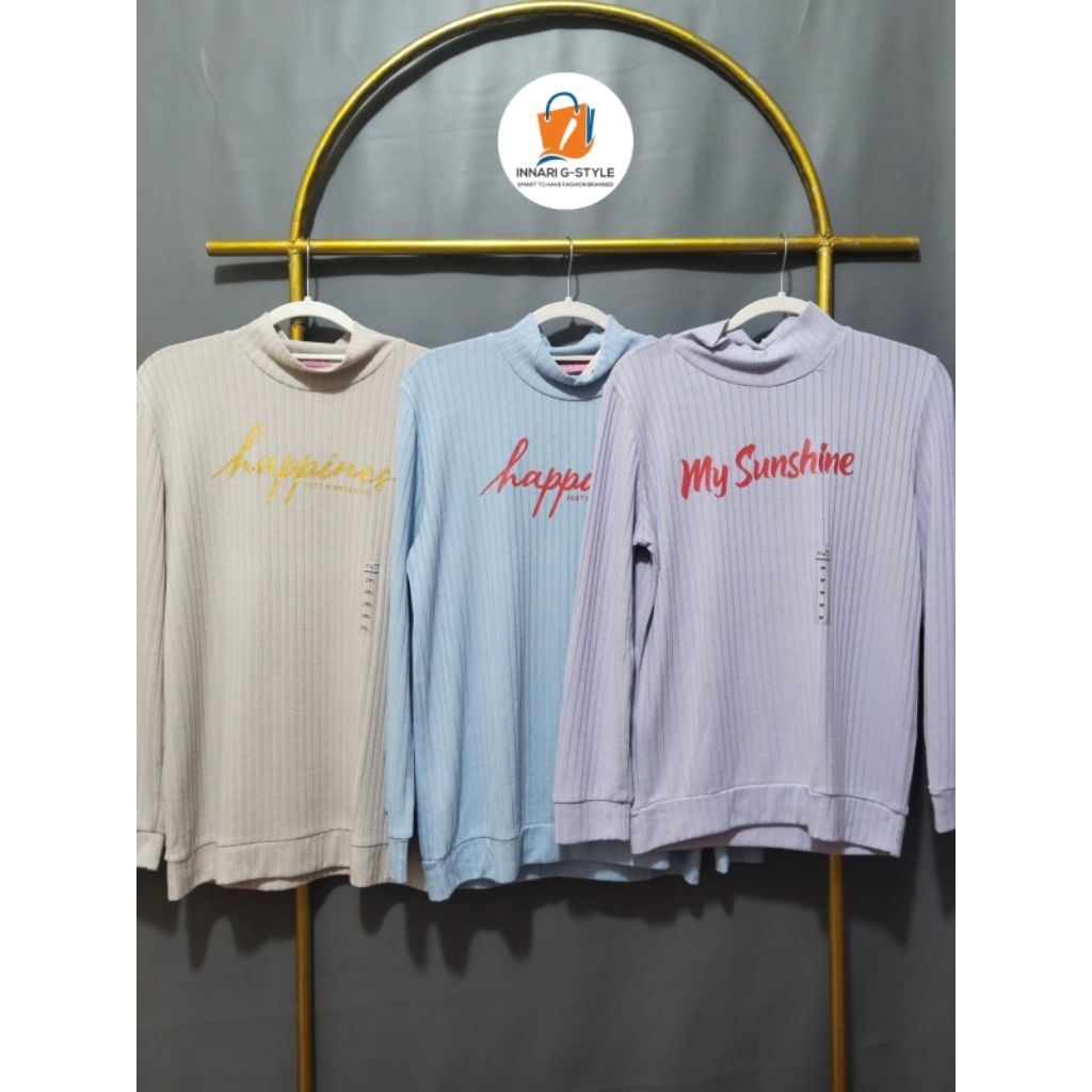 NUX LADIES - Kaos Wanita Knit Halus Lembut