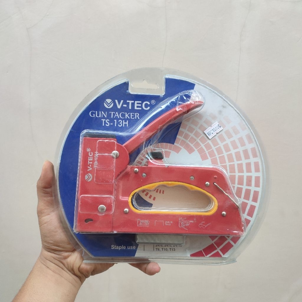 

Hekter Tembak - V-Tec Gun Tacker TS-13H - Staples Tembak