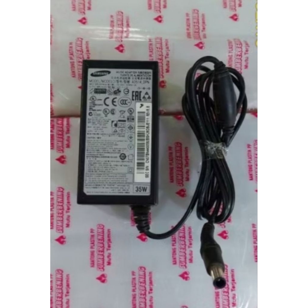 ADAPTOR ORISINIL TV LED SAMSUNG UA22F5000AM / UA22F5000  Out put 14V -2.5A