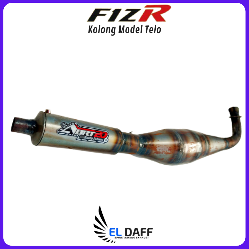 Knalpot Fiz r Fizr F1zr Kolong Model Telo 3v3 Drag ABRT20