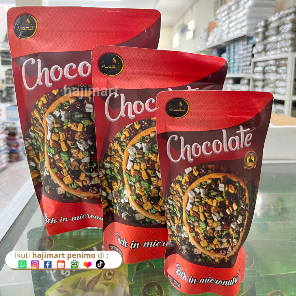 

COKLAT KERIKIL 200 GR/ COKLAT BATU/ OLEH OLEH HAJI UMROH