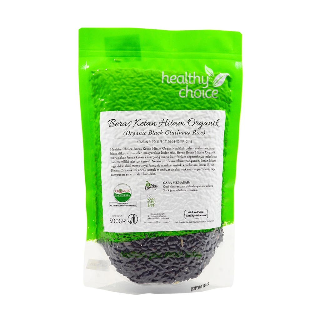 

Healthy Choice Beras Ketan Hitam Organik 500 gr