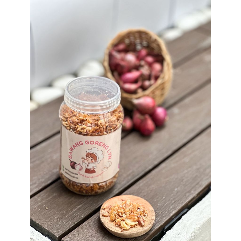 

Bawang Goreng lyn Renyah Homemade – Tanpa Pengawet – Gurih & Tahan Lama | 100% Asli isi bersih Bawang Goreng lyn Renyah Homemade – Tanpa Pengawet – Gurih & Tahan Lama | 100% Asli isi bersih 120 grm