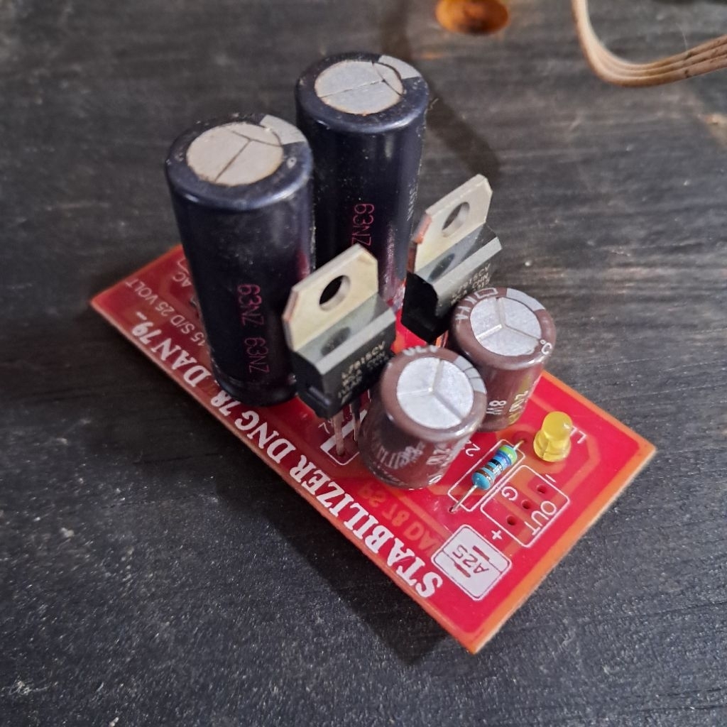 kit PSU untuk mixer power supply symetris LM7815/7915