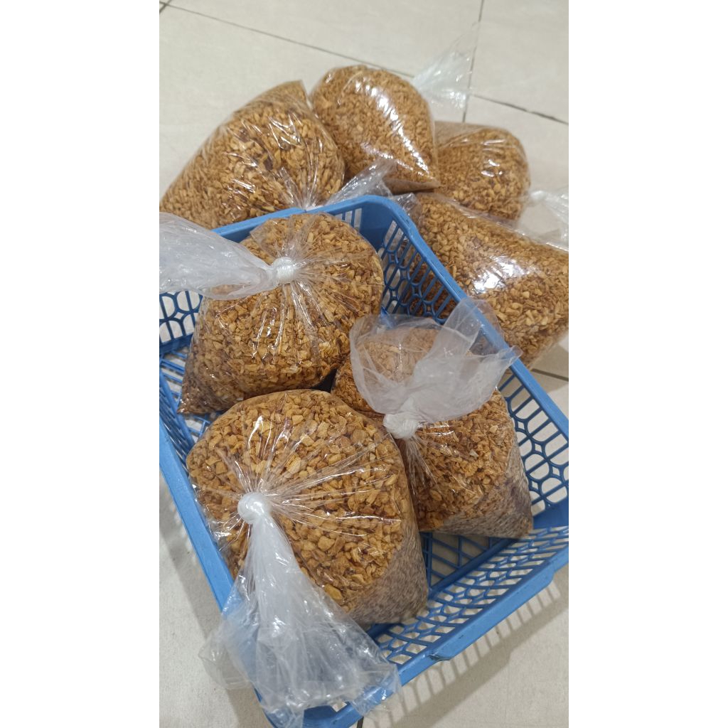 

BAWANG PUTIH GORENG - CINCANG KASAR 500GRAM
