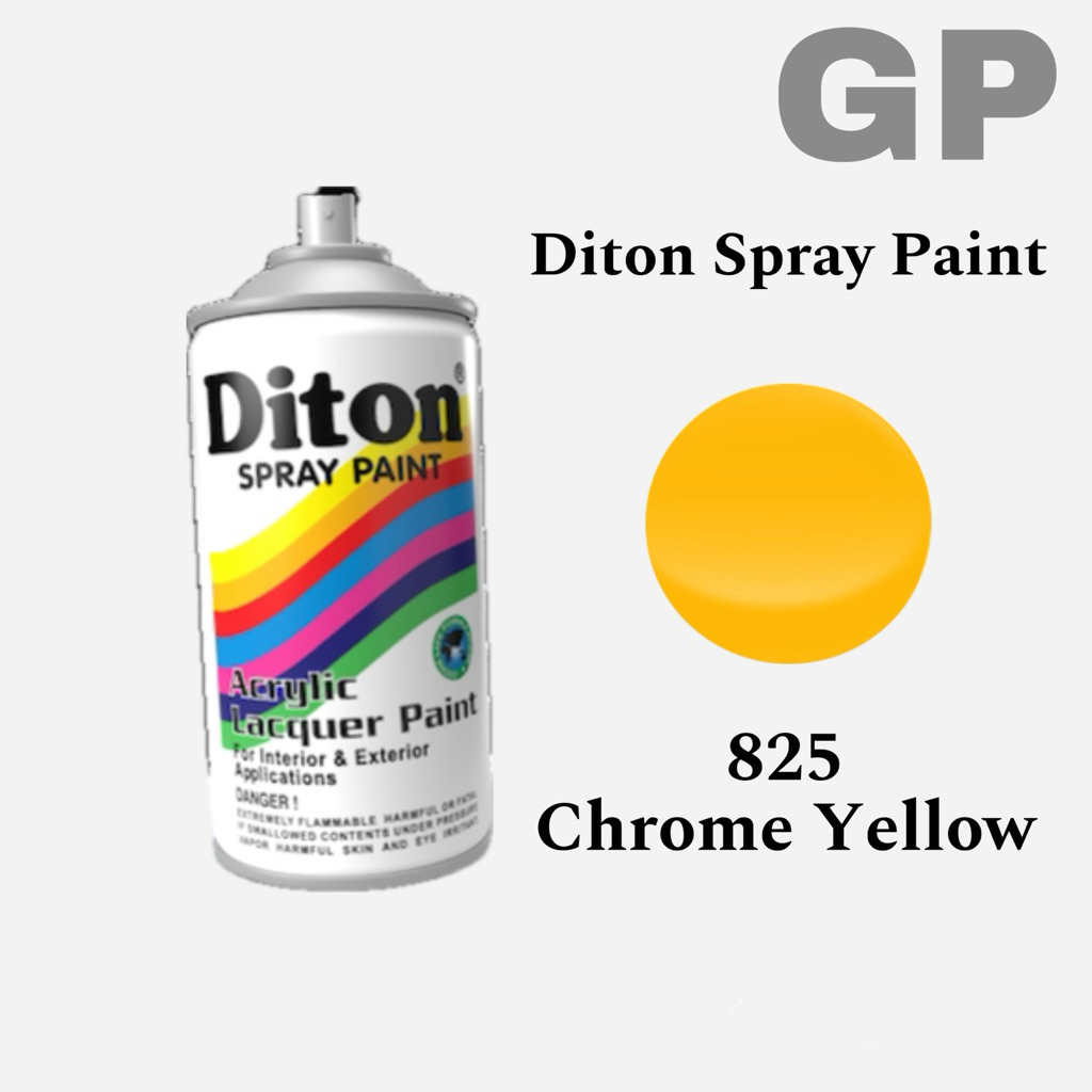 Diton CHROME YELLOW 825 || Cat Spray