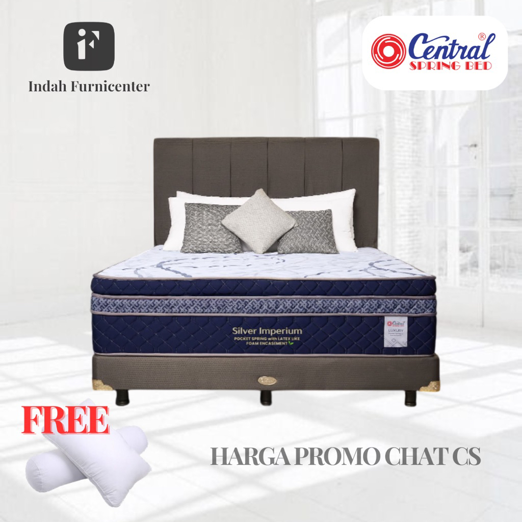 Central Springbed Imperium kasur singlebed Queen size King size tempat tidur anak ukuran 90x200 120x
