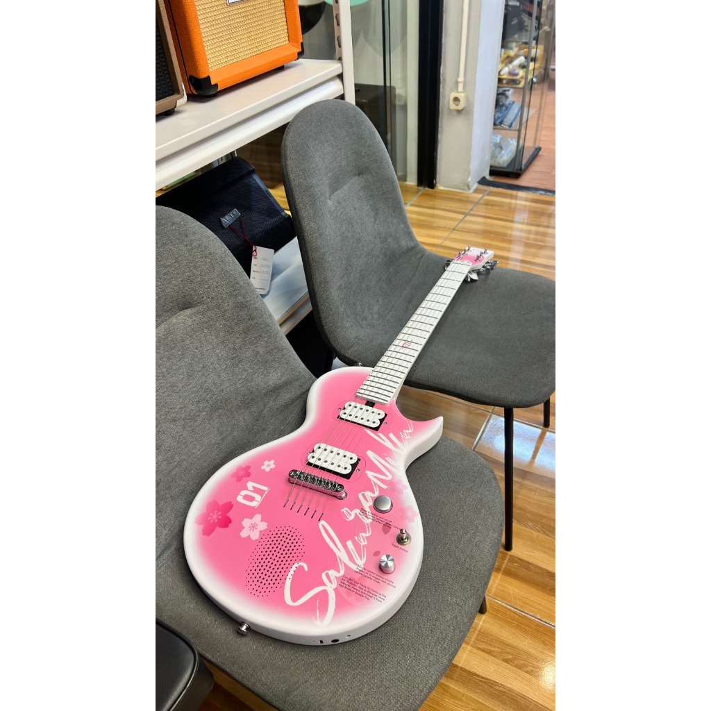 ENYA NOVA GO Sonic Sakura Mirai Edition Electric Guitar (Pink)