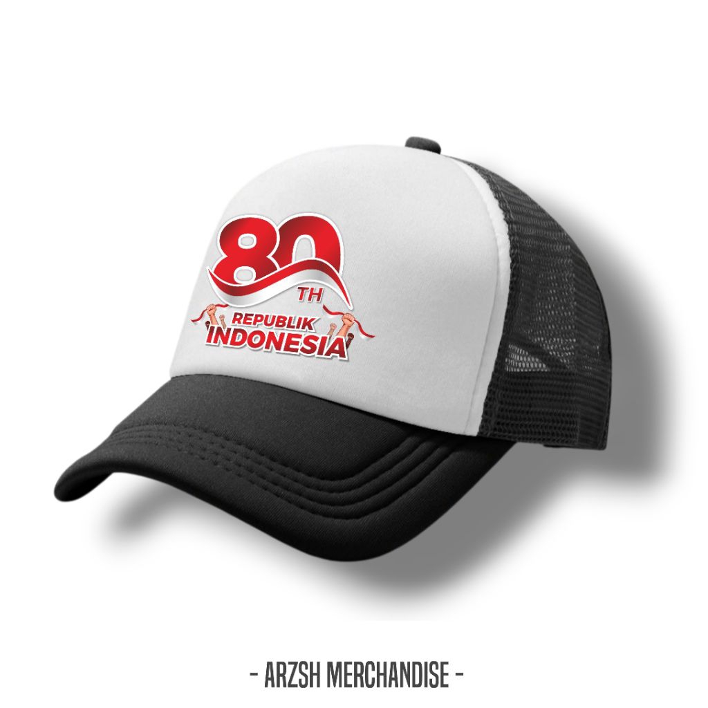 Sumberr Warasss Topi Hut Ri 80 Kemerdekaan Indonesia Topi Spesial Kemerdekaan Indonesia Jaring Topi
