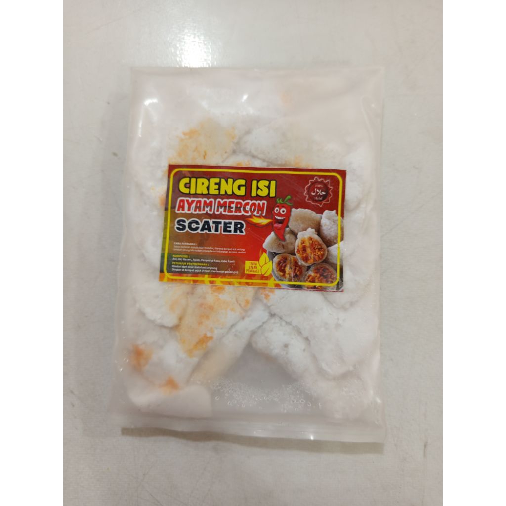 

SCATER cireng isi ayam mercon