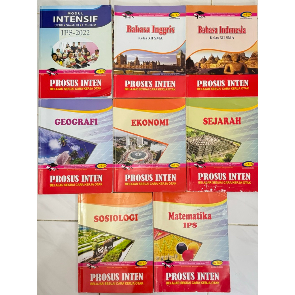 [PRELOVED] BUKU INTEN PERSIAPAN SNBT UTBK MANDIRI TAHUN 2022