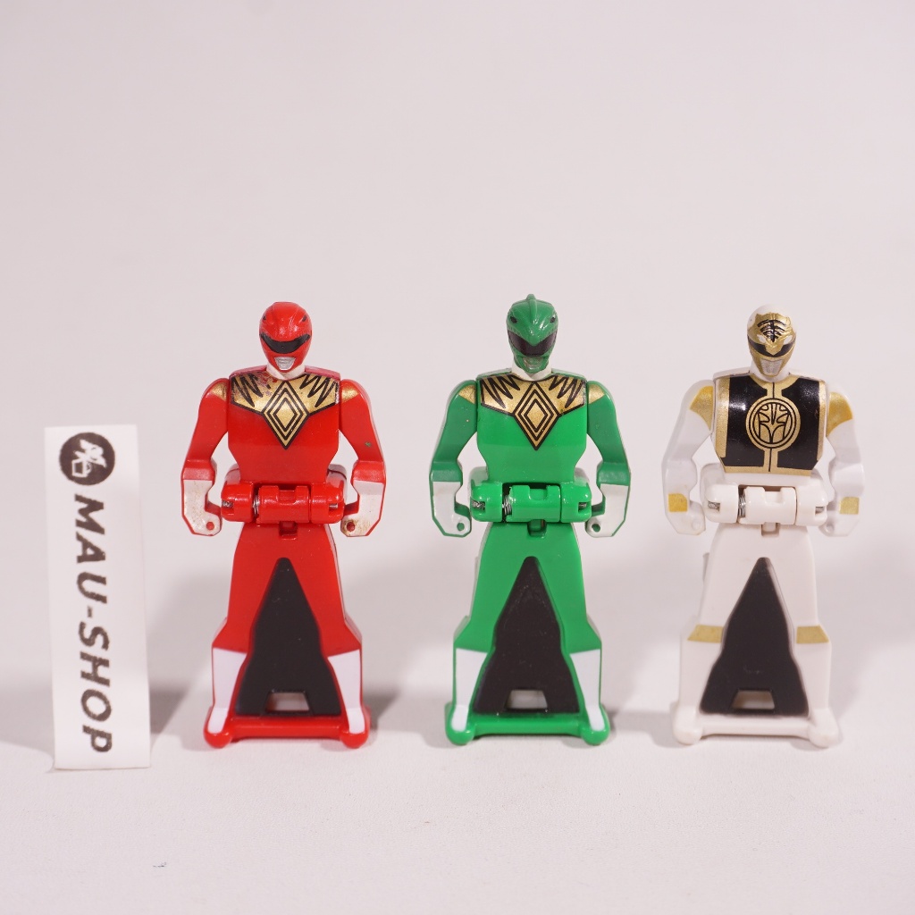 Legend Ranger Keys Zyuranger MMPR / Dragon / Kiba - Kaizoku Sentai Gokaiger / Power Rangers Super Me