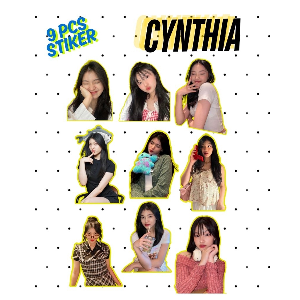 

[ISI 9] Stiker JKT48 CYNTHIA Waterproof Vinyl Doff – Kualitas Premium