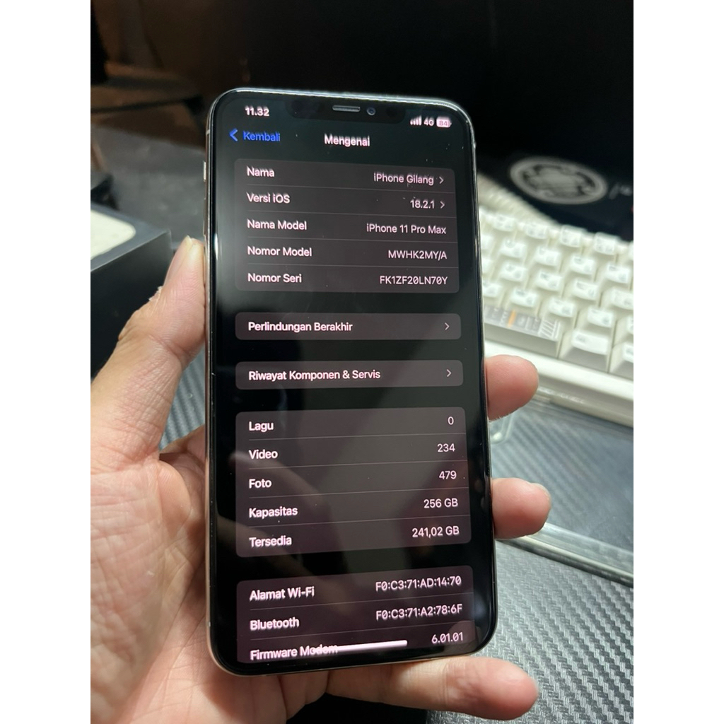 Iphone 11 pro max 256 gb
