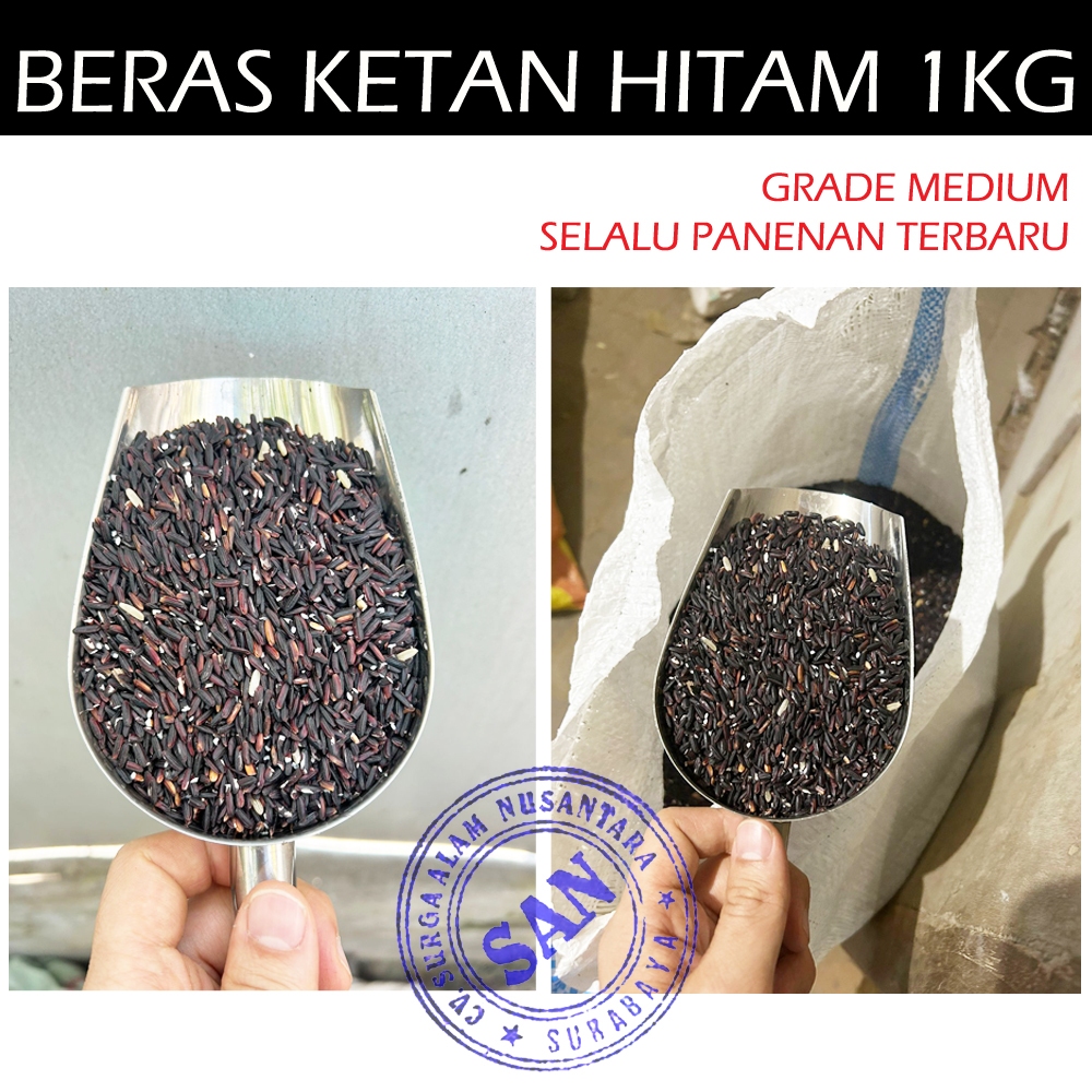 

Beras Ketan Hitam Organik 1kg