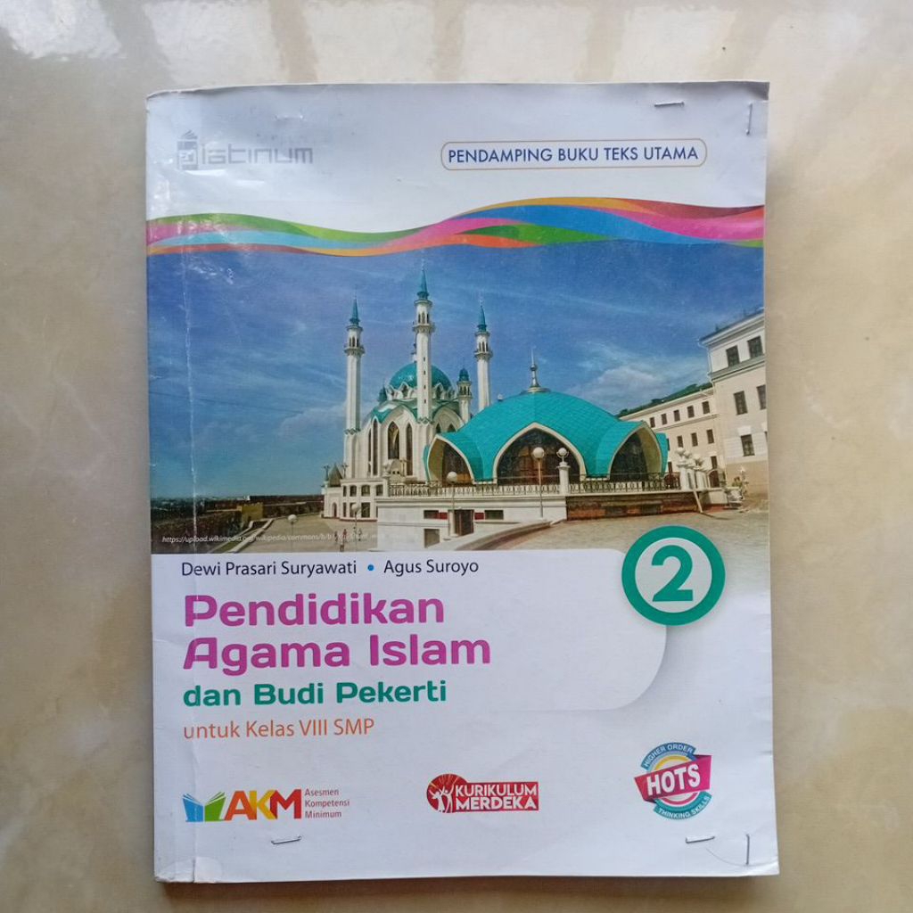 Preloved Buku Agama Islam Kelas 8, Tiga Serangkai, Platinum.