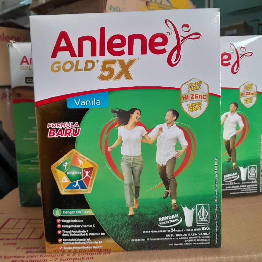 

Anlene gold 5x vanila - 850g