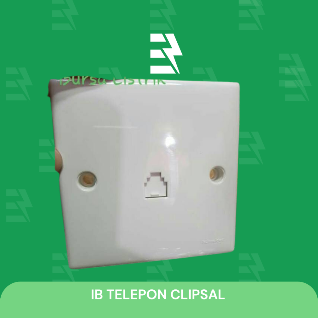 CLIPSAL IB STOP KONTAK TELPON OUTLET TELPON CLIPSAL