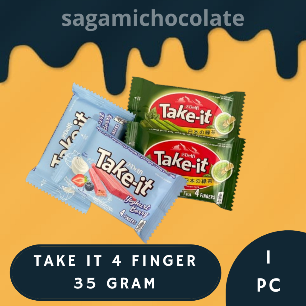 

DELFI TAKE IT 4F 35G GREEN TEA NEW / YOGHURT BERRY ECER (1pc)