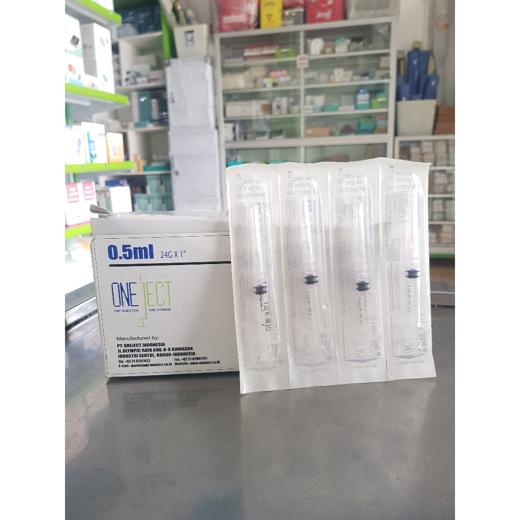 Syringe/ spuit vaksin 0,5 ml ONEJECT