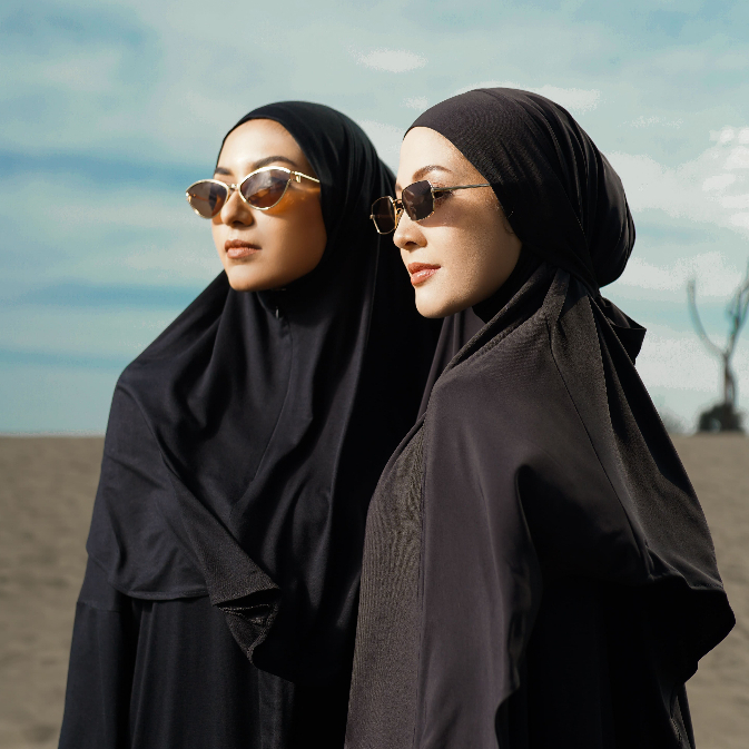 Alfath - French Khimar Instant Hijab Jersey Premium Umra