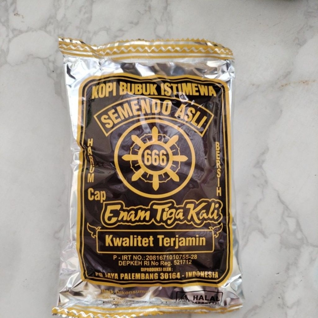 

KOPI SEMENDO 666 ASLI 75GR